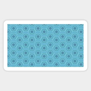 Simple Hexagon Pattern Sticker